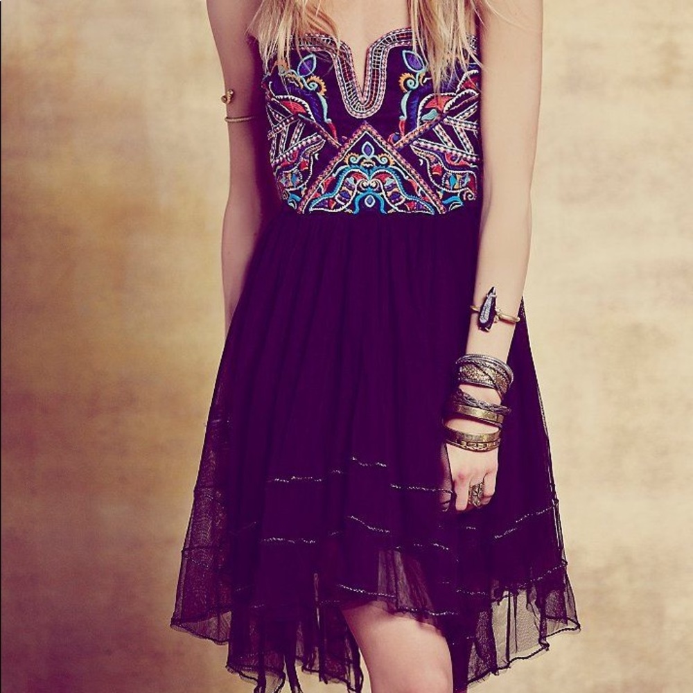 Free People Festival Bodice Mini Dress